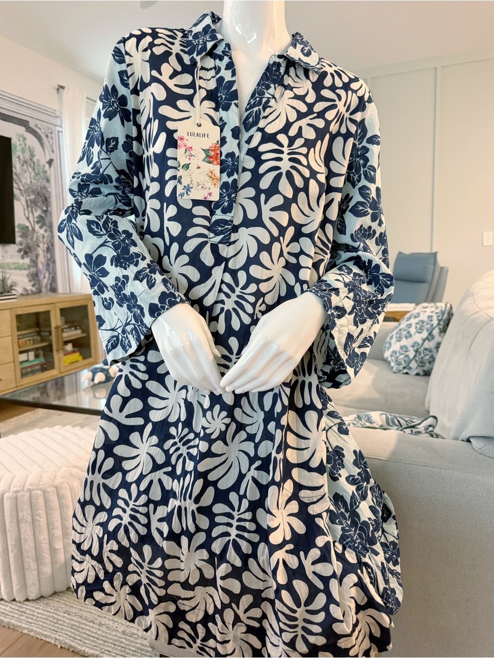 NWT Lulalife MIA Shirtmaker midi dress